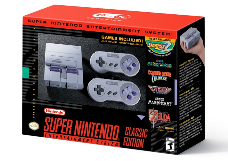 SNES Classic Edition Box