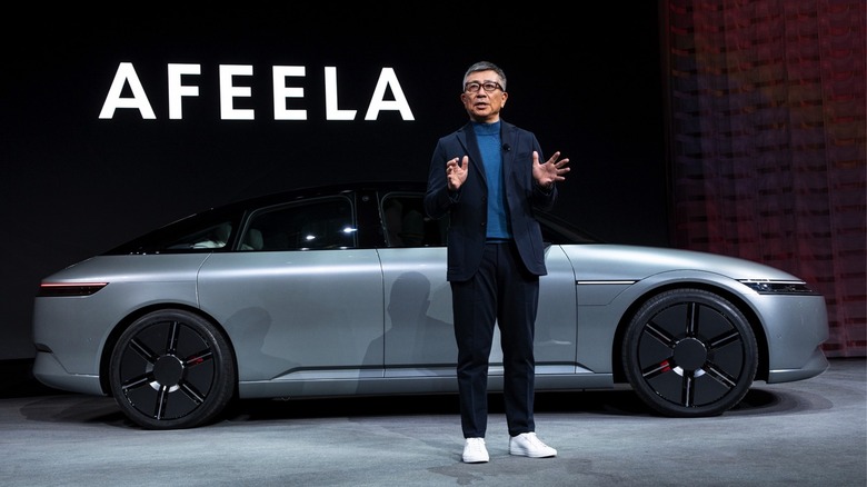 Sony Honda Afeela prototype unveiled at CES 2023.