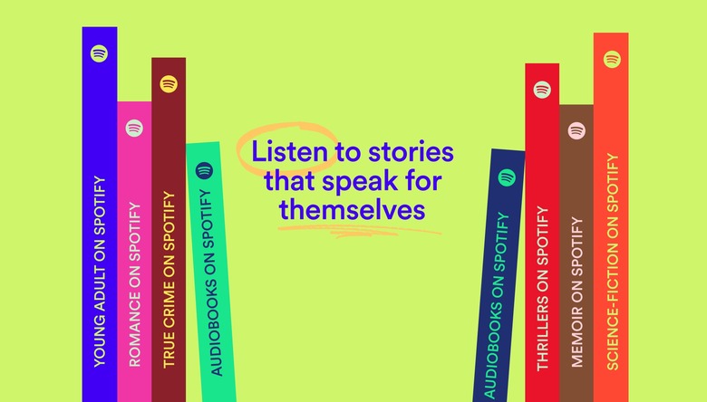 Spotify is bringing 15 hours of audiobook listening to Premium.