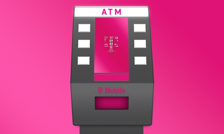 T-Mobile is giving away giving away $22.50, $225 or $2,250 at ATMs.