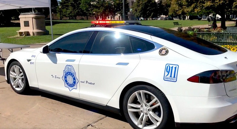 tesla denver pd