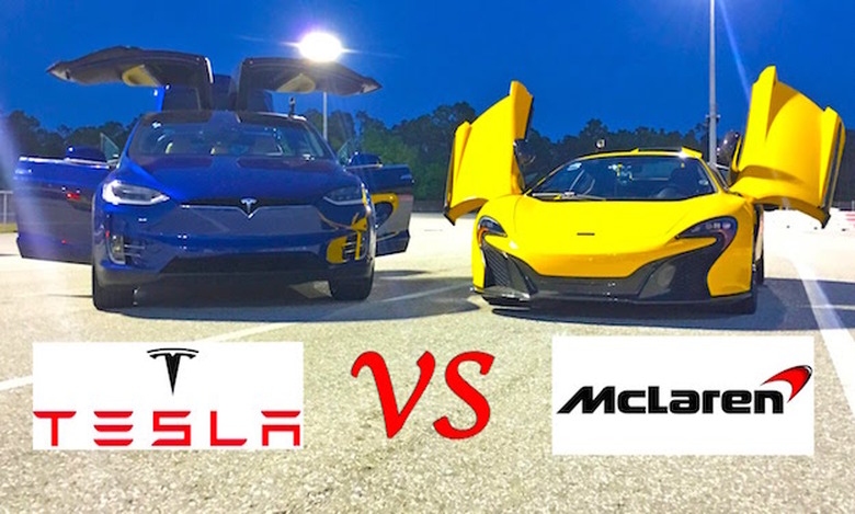 model x vs mclaren
