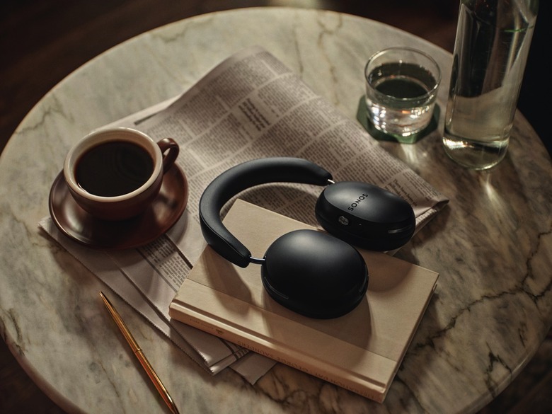 Sonos Ace wireless headphones in black.
