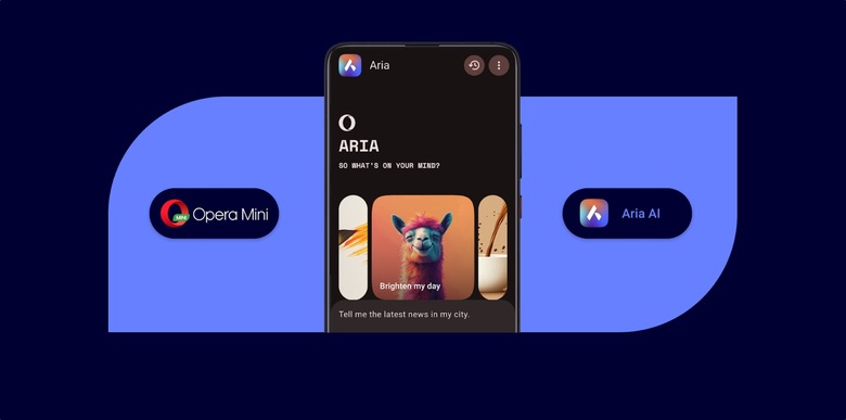 Opera Mini AI Aria
