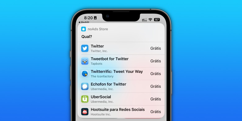 App Store shortcut