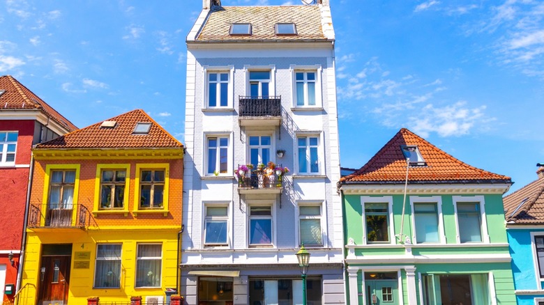 houses in Bergen, Norway