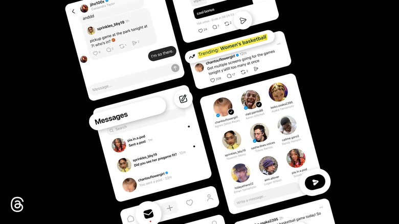 Threads introduces direct messaging.