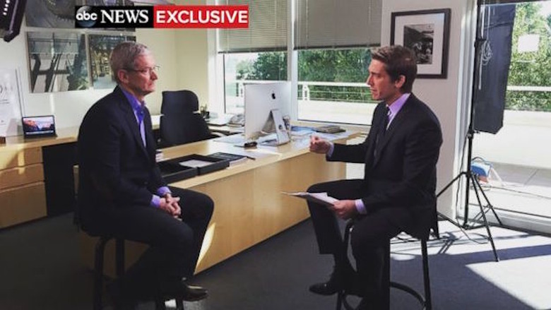 Tim Cook ABC Interview