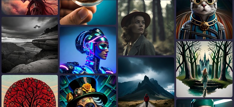 BlueWillow AI art generator.