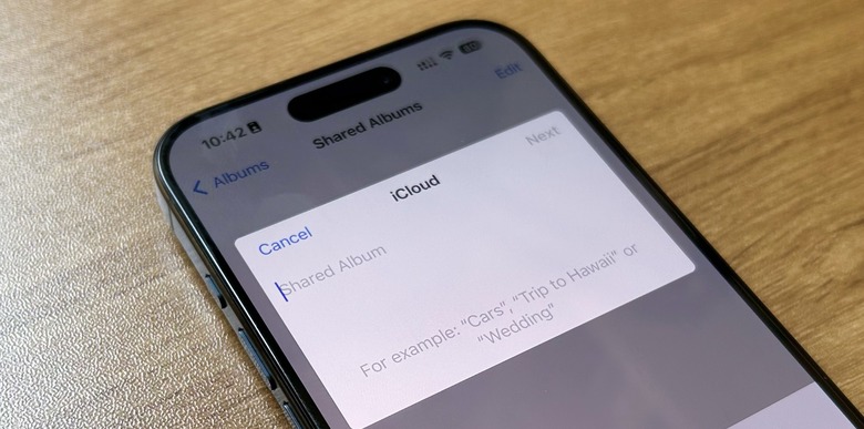 How to create shared albums on iPhone?