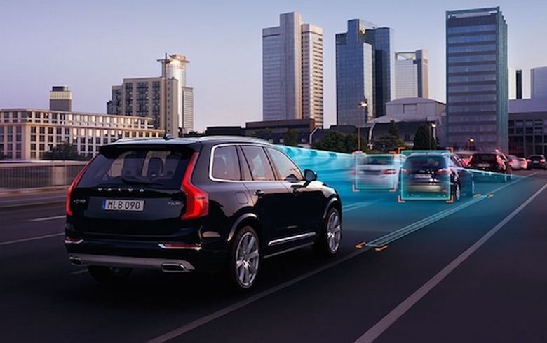 volvo self driving