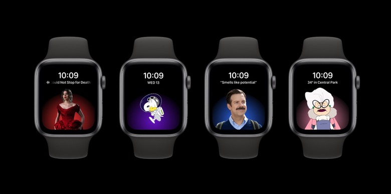 watchOS 10 new Watch Faces concept