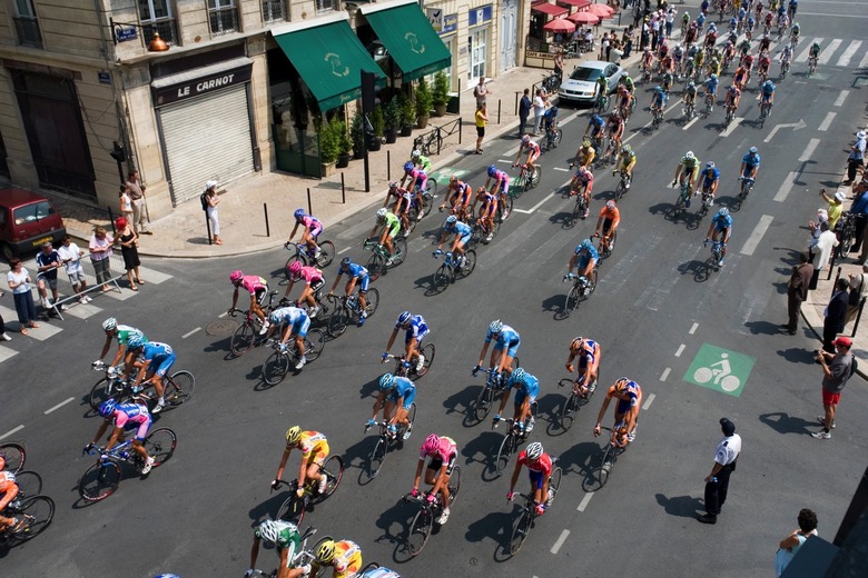 Tour de France Stage in Bordeaux.