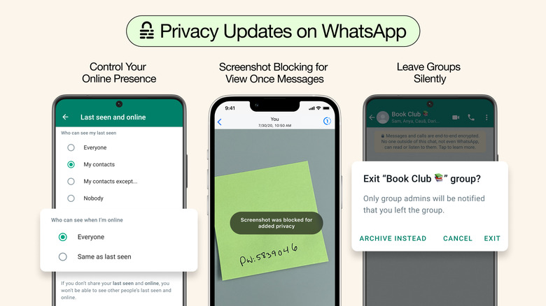 WhatsApp update will let you leave group chats silently.