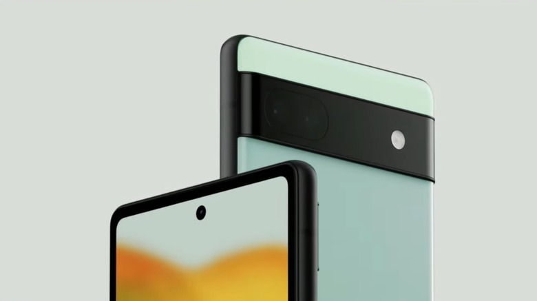 Pixel 6a in green.