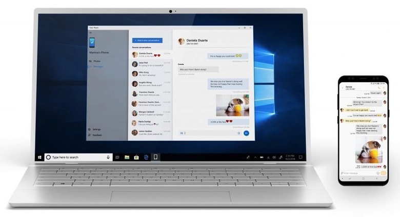 windows-10-october-2018-update-your-phone-android-apps