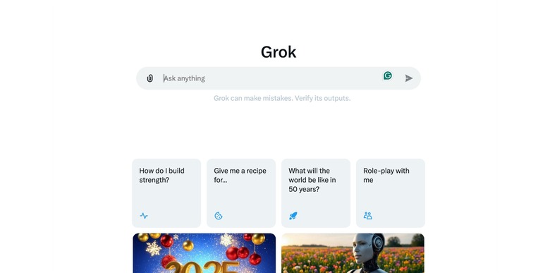 Grok AI assistant