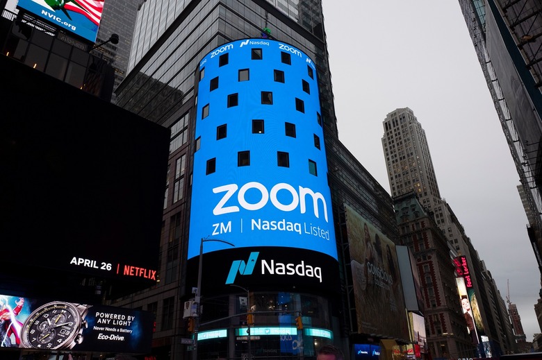 Zoom Video Chat app.