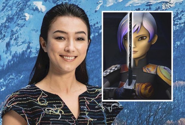 Natasha Liu Bordizzo Cast as Sabine Wren