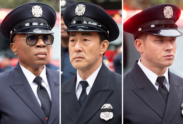 911 Replacing Peter Krause Bobby With New 118 Captain