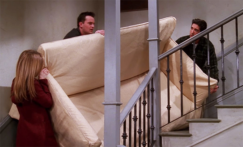 Friends Couches - Ross 'Pivot!'