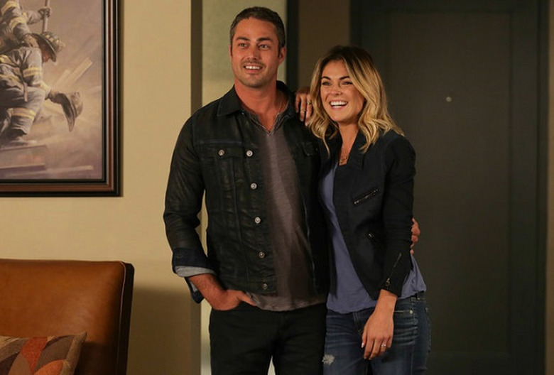 Chicago Fire Severide and Brittany