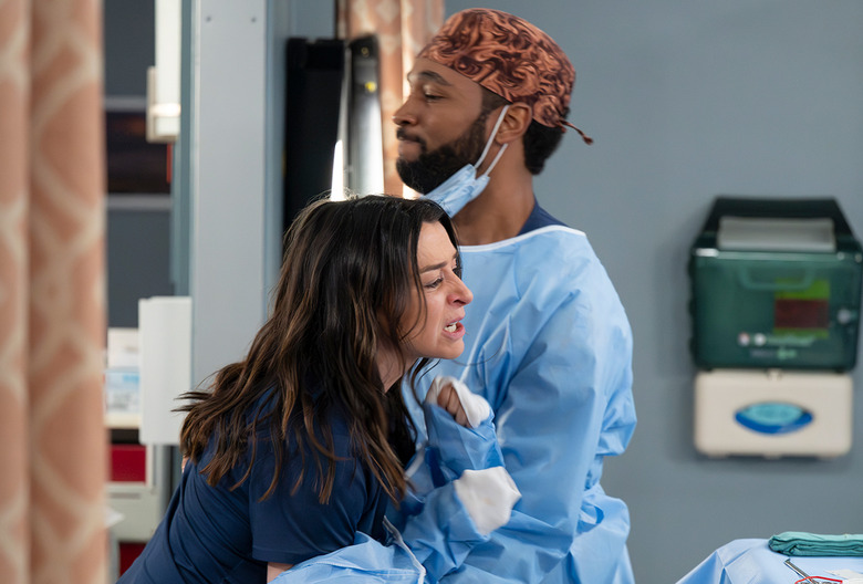 Grey's Anatomy Monica Death Explained Natalie Morales Leaving