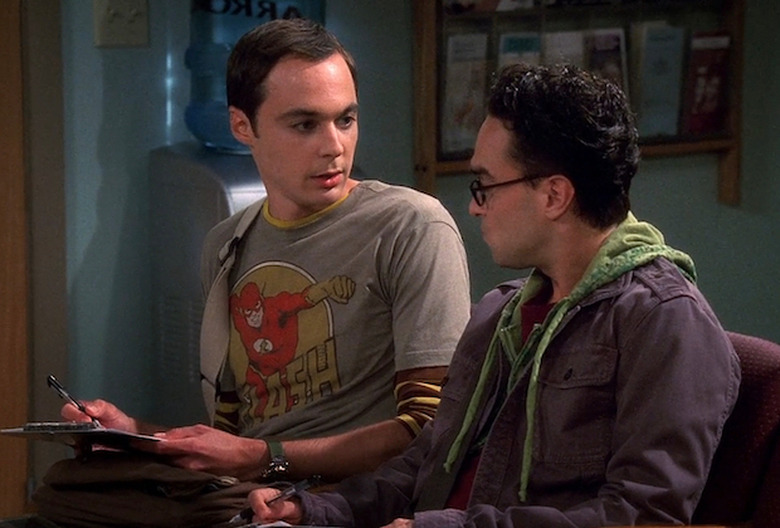 big bang theory pilot sperm bank scene