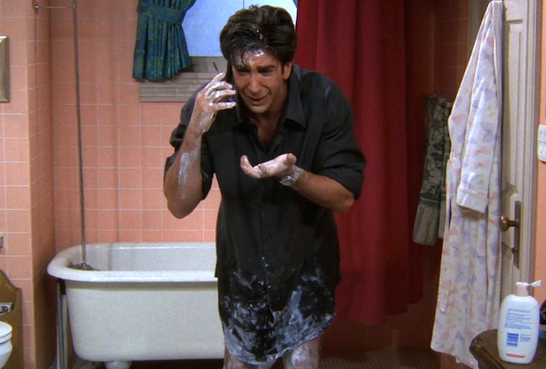 Ross 'Friends' leather pants