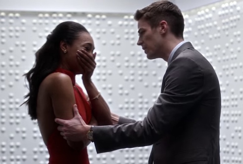 TV's Best Criers Candice Patton Grant Gustin