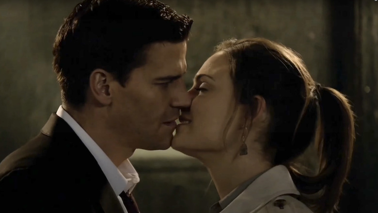 Bones Booth First Kiss