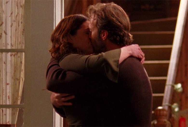Gilmore Girls Luke and Lorelai Kiss