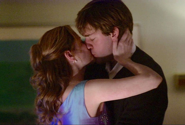 The Office Jim and Pam Kiss