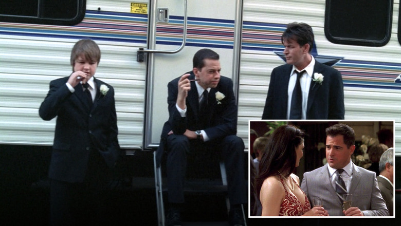 Two and a Half Men CSI Crossover