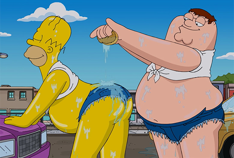 Family Guy The Simpsons Crossover