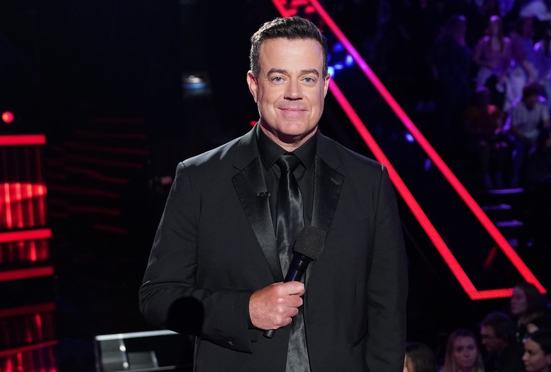 THE VOICE -- “Live Finale Part A” Episode 27145A -- Pictured: Carson Daly -- (Photo by: Tyler Golden/NBC)