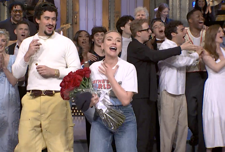 SNL Finale Goodnights Cut Off Scarlett Johansson